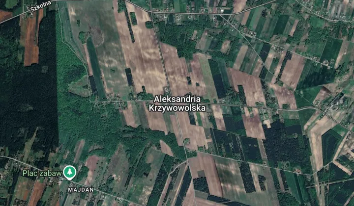 Działka rolno-budowlana Aleksandria Krzywowolska Tomaszówka