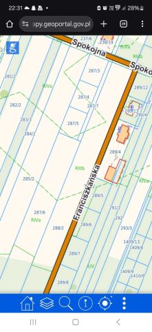 Działka budowlana Stojadła, ul. Spokojna. Zdjęcie 1