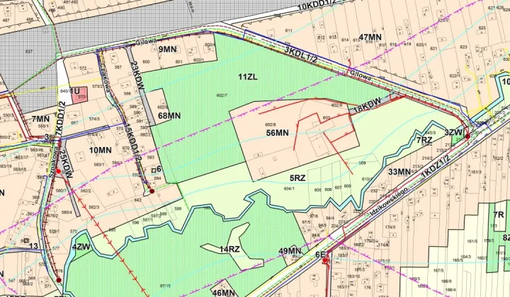 Działka budowlana Dąbrowa Górnicza Sikorka, ul. Czajkowa