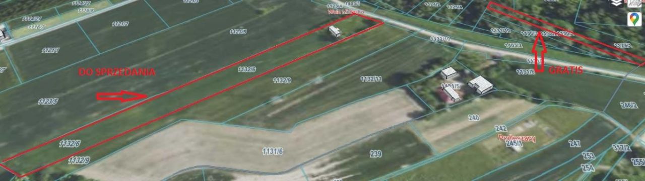 Działka rolno-budowlana Wola Mielecka, Wola mielecka. Zdjęcie 2