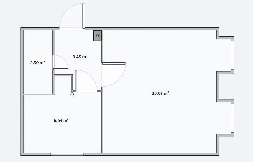 Mieszkanie 2-pokojowe Łódź Bałuty, ul. Zgierska. Zdjęcie 18