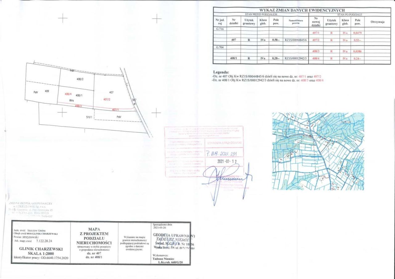 Działka rolna Glinik Charzewski. Zdjęcie 8
