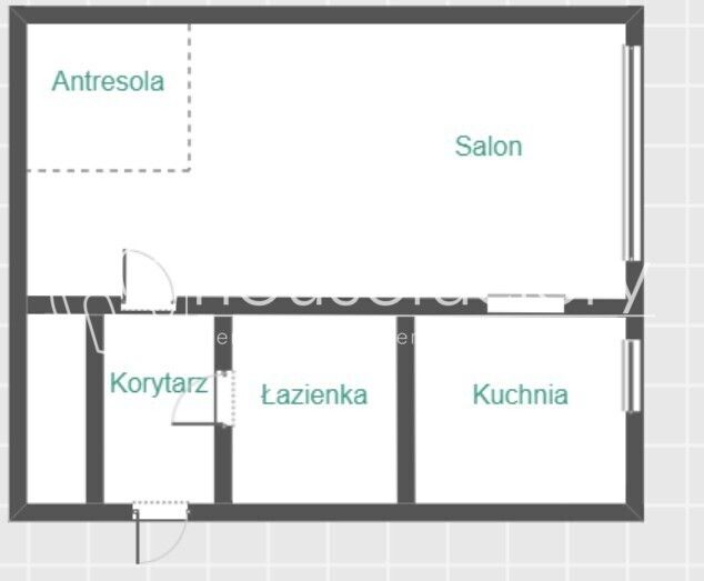 Mieszkanie 1-pokojowe Łódź Polesie, ul. Cmentarna. Zdjęcie 10