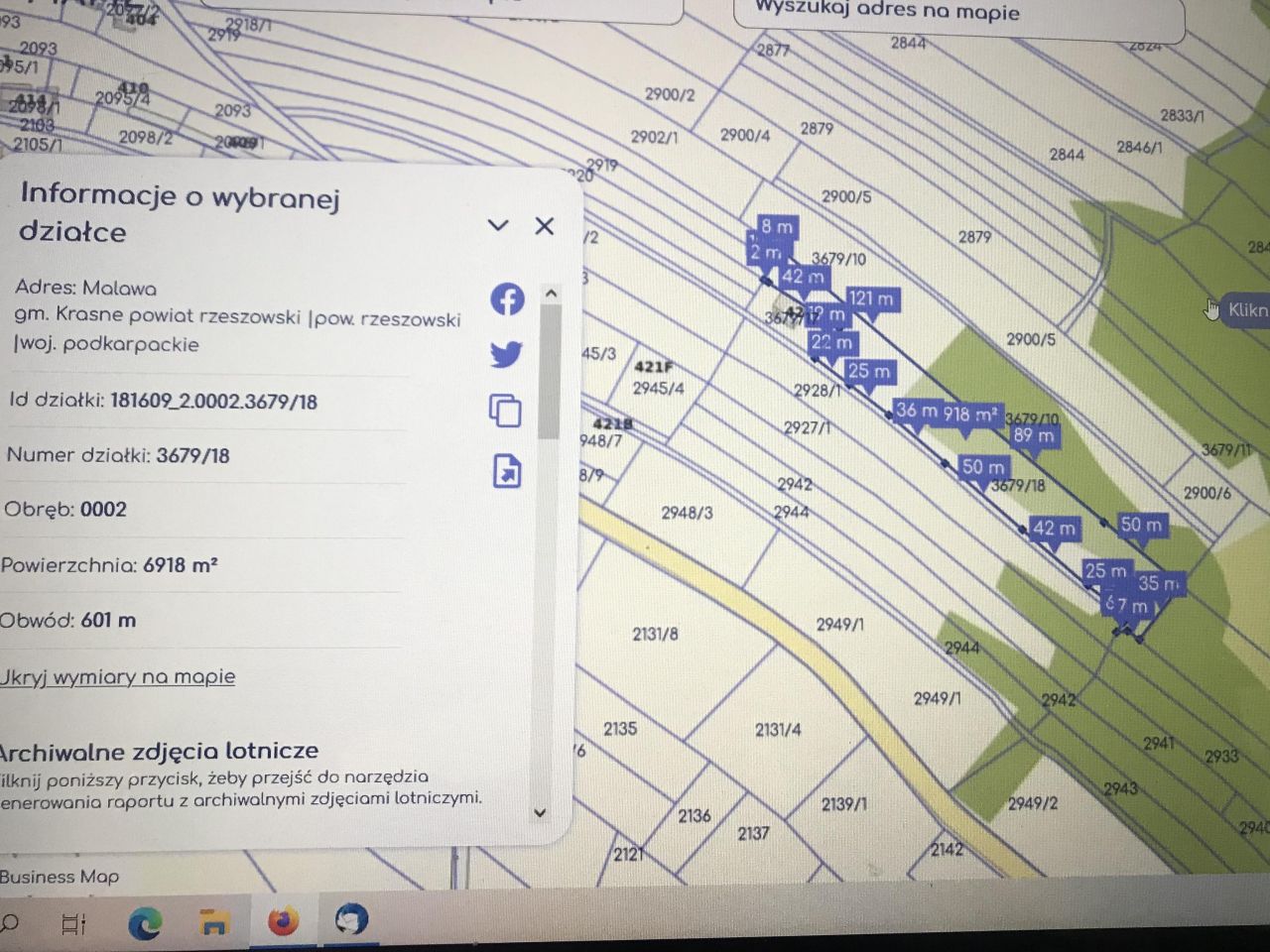 Działka rolna Malawa. Zdjęcie 1