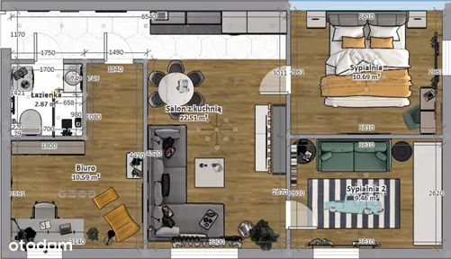 Mieszkanie 4-pokojowe Olsztyn, ul. Katowicka. Zdjęcie 12