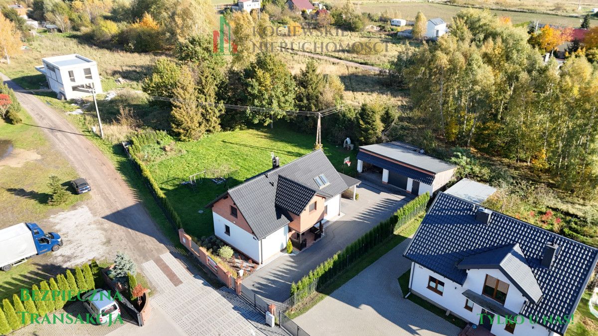 dom wolnostojący, 3 pokoje Starogard Gdański, ul. Malinowa. Zdjęcie 4