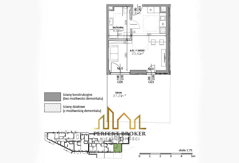 Mieszkanie 1-pokojowe Lublin Czuby, ul. Kaczeńcowa. Zdjęcie 10