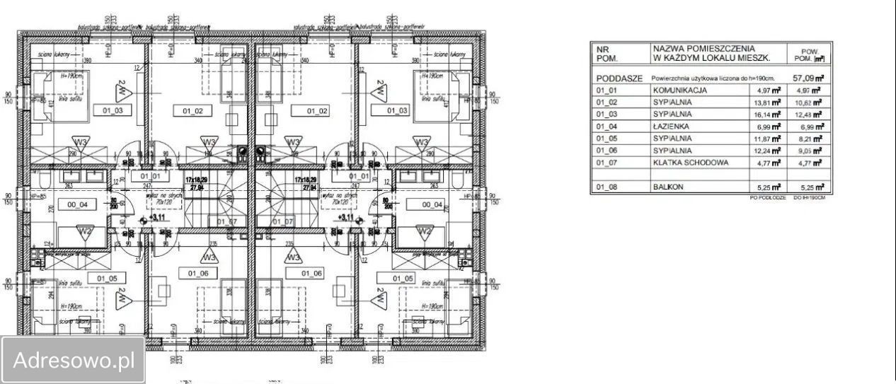 bliźniak, 5 pokoi Wrocław Jerzmanowo, ul. Stanisława Jana Jabłonowskiego. Zdjęcie 17