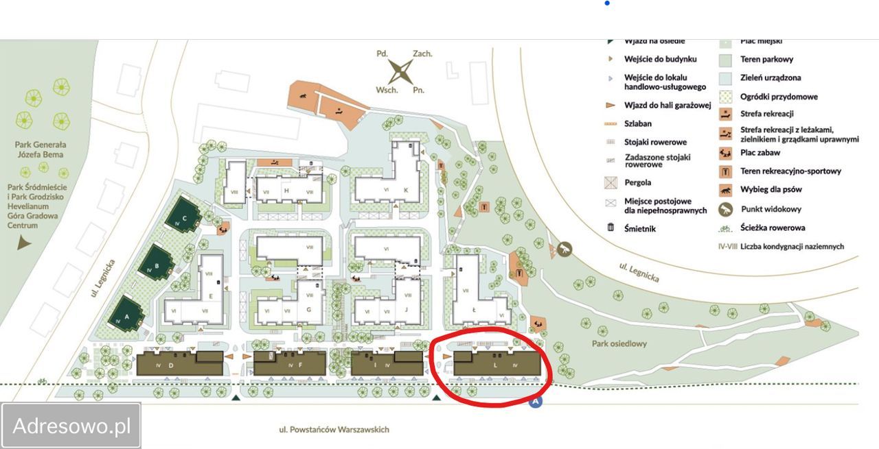 Garaż/miejsce parkingowe Gdańsk Siedlce, ul. Powstańców Warszawskich