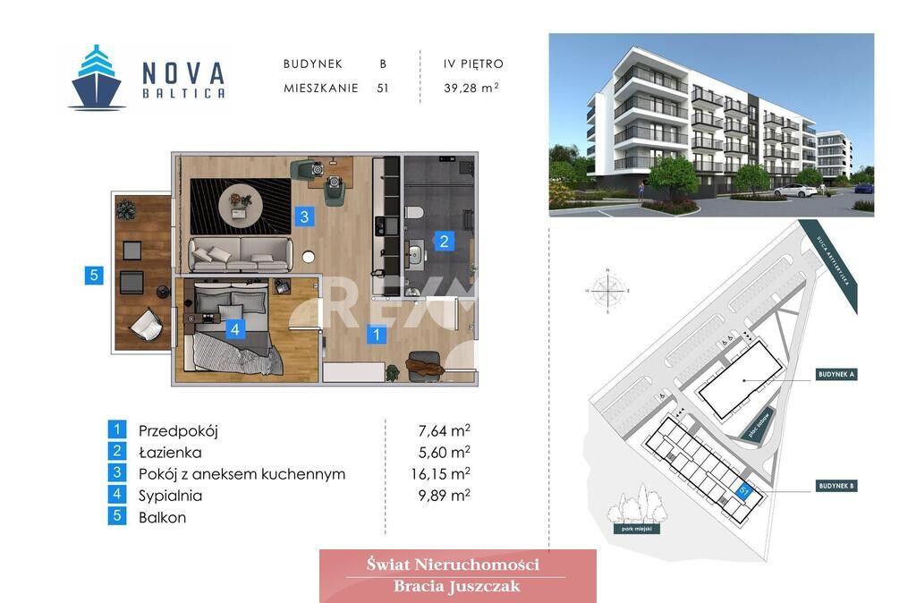 Mieszkanie 2-pokojowe Kołobrzeg. Zdjęcie 5