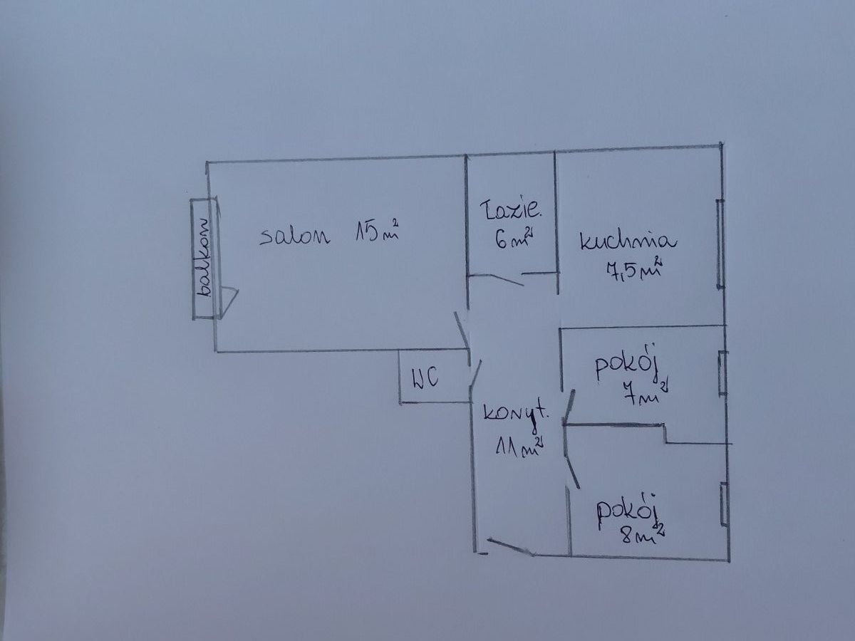Mieszkanie 3-pokojowe Koszalin, ul. Stefana Starzyńskiego. Zdjęcie 8