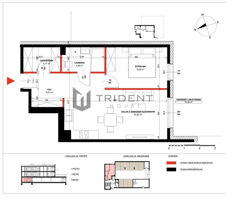 Mieszkanie 2-pokojowe Pruszków, ul. Miernicza. Zdjęcie 3