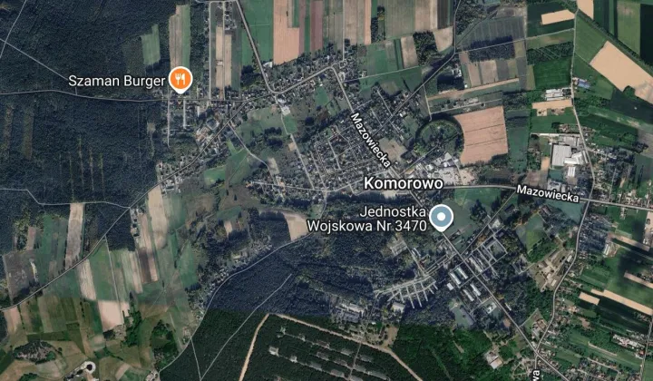 Działka budowlana Komorowo Komorowo-Wodociąg, ul. Wodociąg