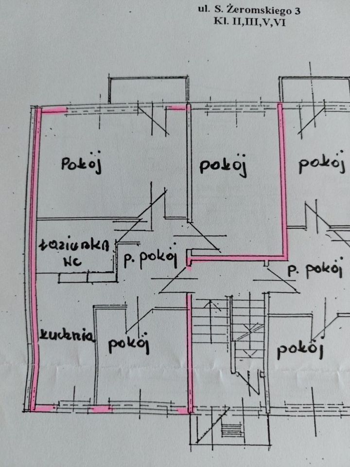 Mieszkanie 3-pokojowe Stąporków, ul. Stefana Żeromskiego. Zdjęcie 3