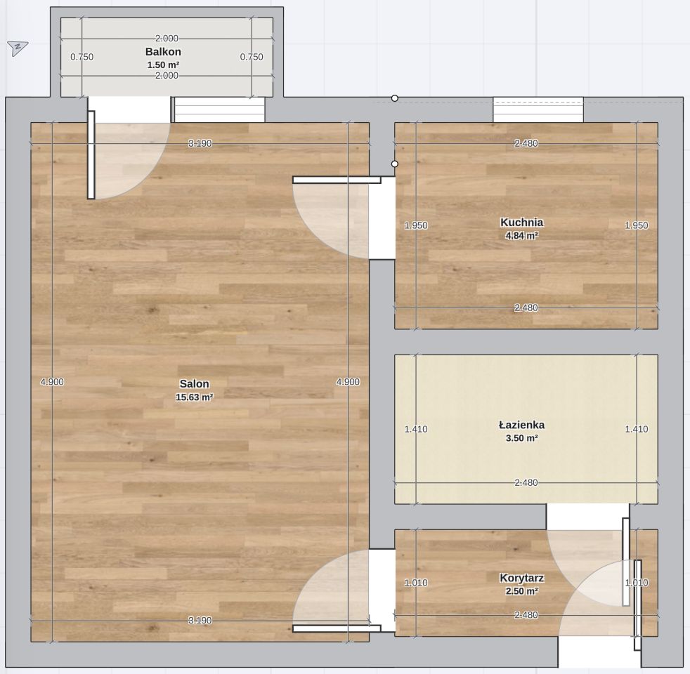 Mieszkanie 1-pokojowe Zgierz Nowe Miasto, ul. ks. Szczepana Rembowskiego. Zdjęcie 8