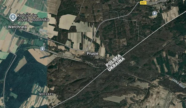 Działka rolna Prusie