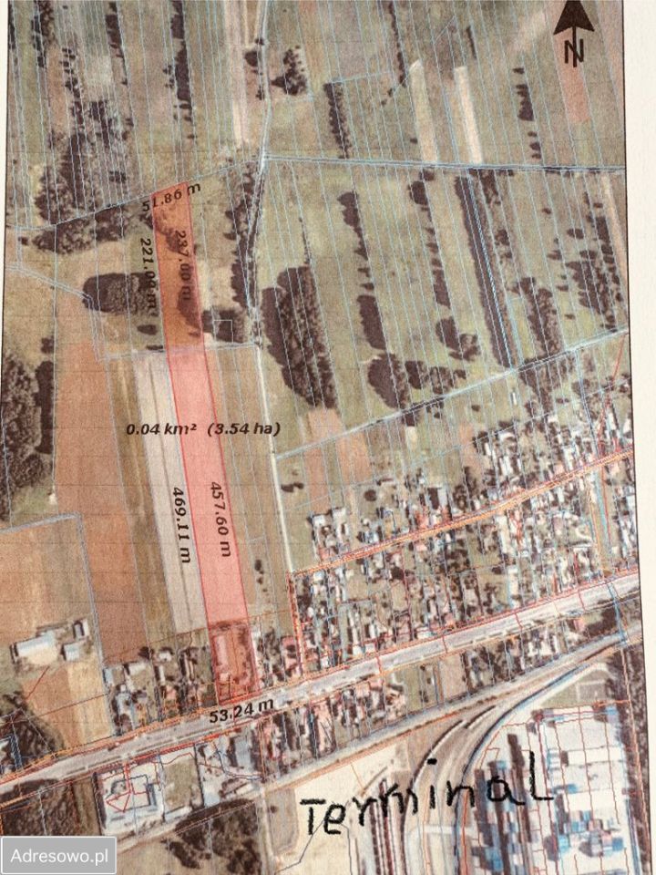 Działka budowlana Małaszewicze Duże, ul. Warszawska. Zdjęcie 2