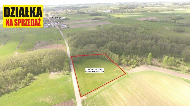 Działka rolno-budowlana Górnystok. Zdjęcie 1
