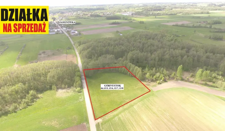 Działka rolno-budowlana Górnystok