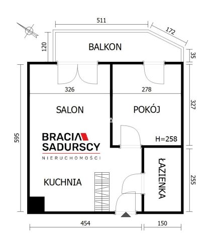 Mieszkanie 2-pokojowe Kraków Bronowice Małe, ul. Filtrowa. Zdjęcie 3