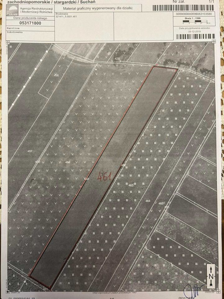 Działka rolna Brudzewice. Zdjęcie 4