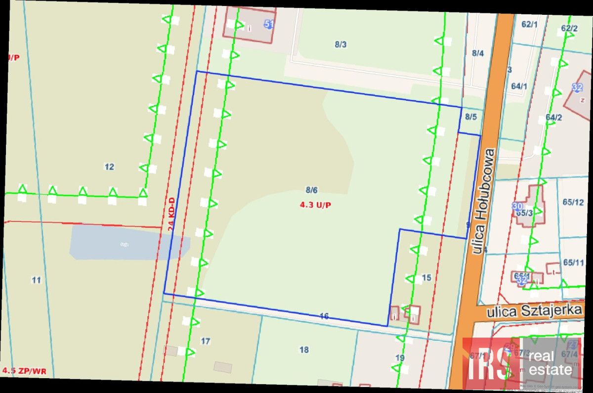 Działka inwestycyjna Warszawa Ursynów, ul. Hołubcowa. Zdjęcie 3