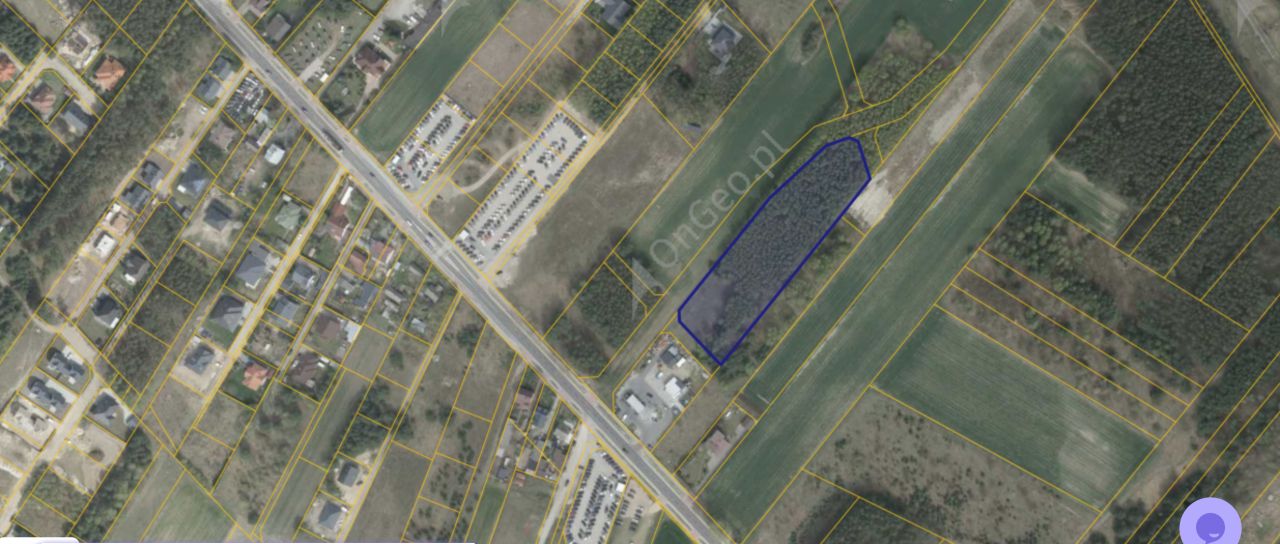 Działka budowlana Ostrów Mazowiecka, ul. Małkińska. Zdjęcie 2