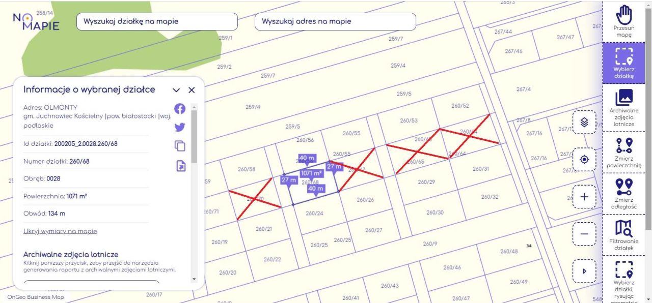 Działka budowlana Olmonty. Zdjęcie 3