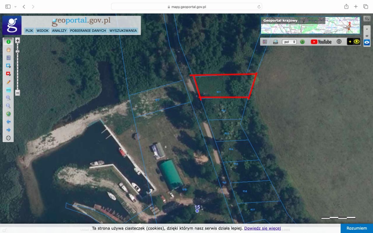 Działka budowlana Okartowo. Zdjęcie 3