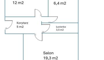 Mieszkanie 2-pokojowe Puławy Centrum, ul. Czartoryskich