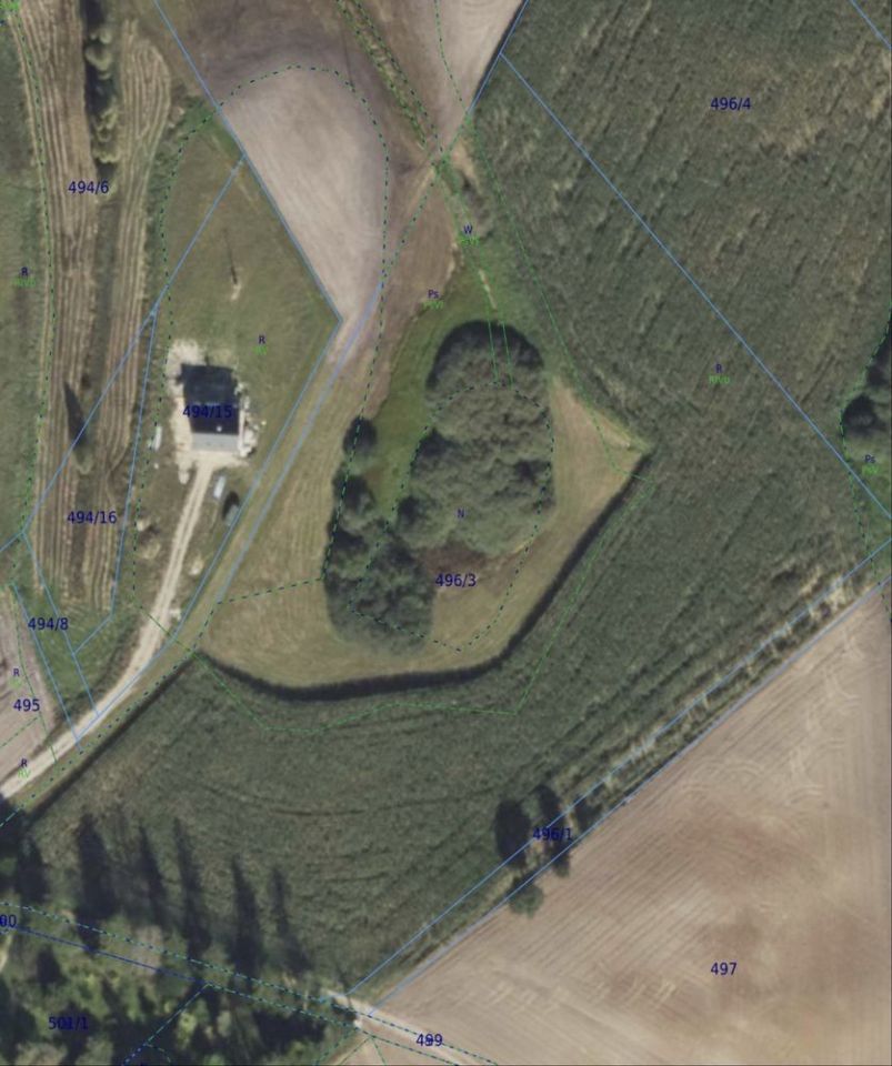 Działka budowlana Lubichowo. Zdjęcie 4