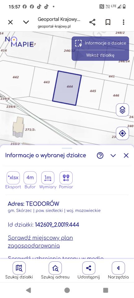 Działka budowlana Teodorów, ul. Hiacyntowa. Zdjęcie 1