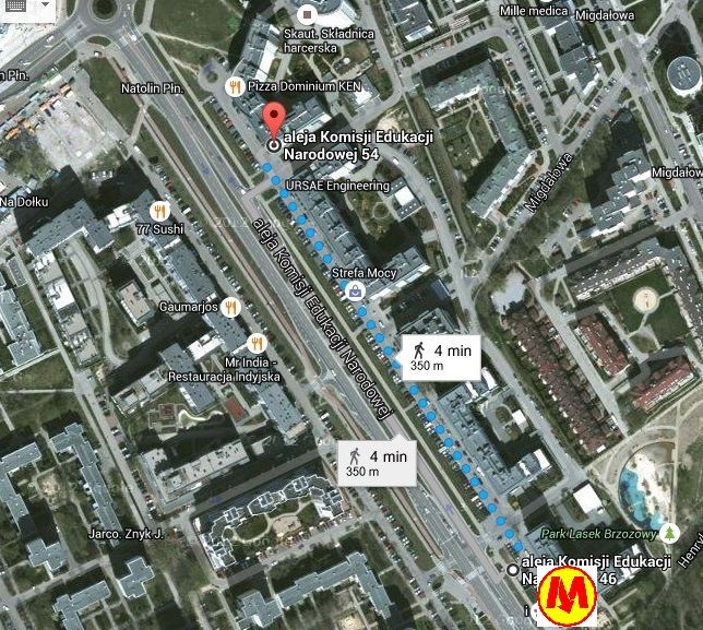 Mieszkanie 3-pokojowe Warszawa Ursynów, al. Komisji Edukacji Narodowej. Zdjęcie 13