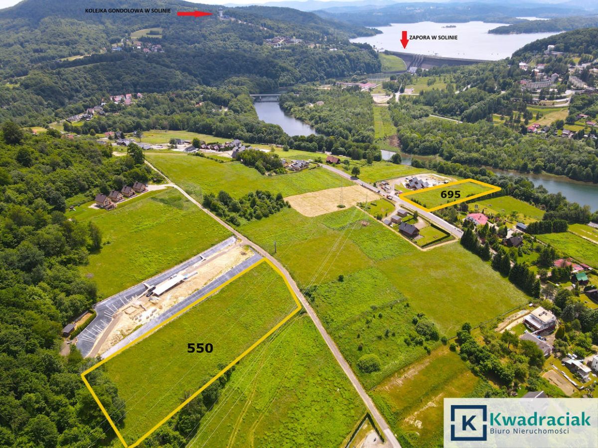 Działka inwestycyjna Bóbrka, ul. Górna. Zdjęcie 1