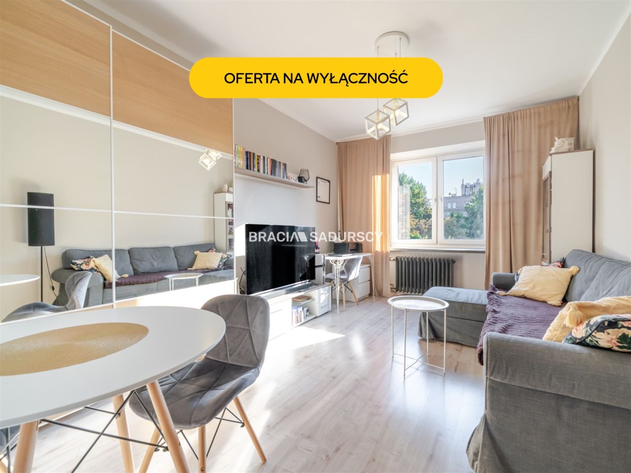 Mieszkanie 2-pokojowe Kraków Grzegórzki, al. Ignacego Daszyńskiego. Zdjęcie 1