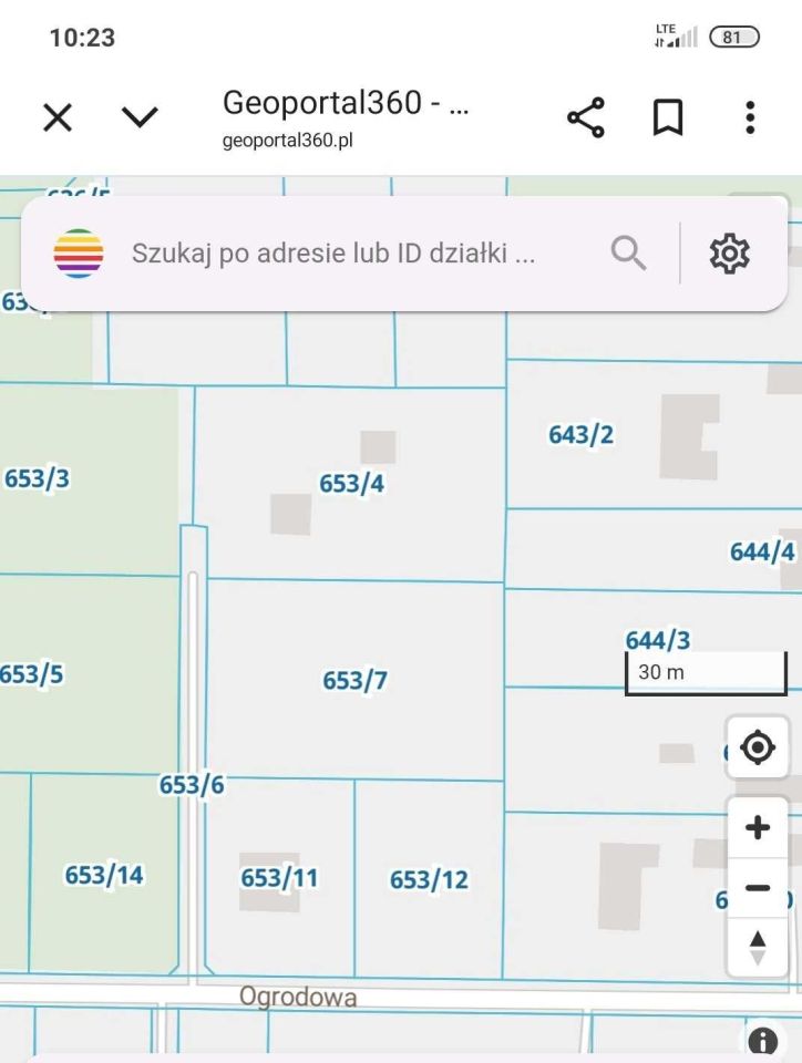 Działka budowlana Hrubieszów, ul. Ogrodowa