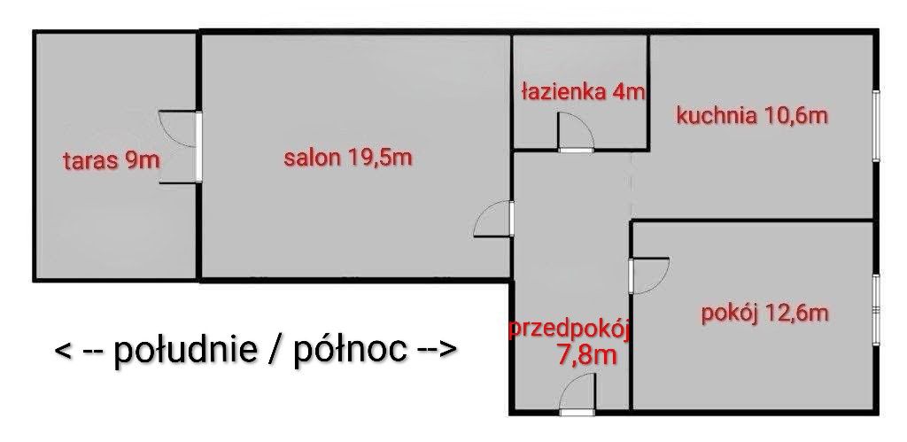 Mieszkanie 2-pokojowe Ustka Centrum, ul. Walerego Wróblewskiego. Zdjęcie 14
