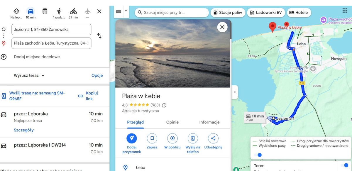 Działka budowlana Żarnowska, ul. Jeziorna. Zdjęcie 9