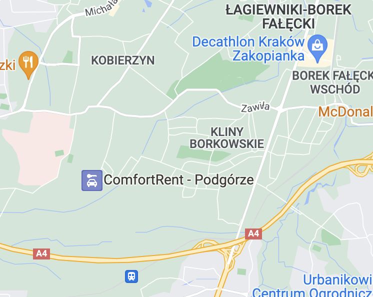 Lokal Kraków Kliny, ul. Zawiła