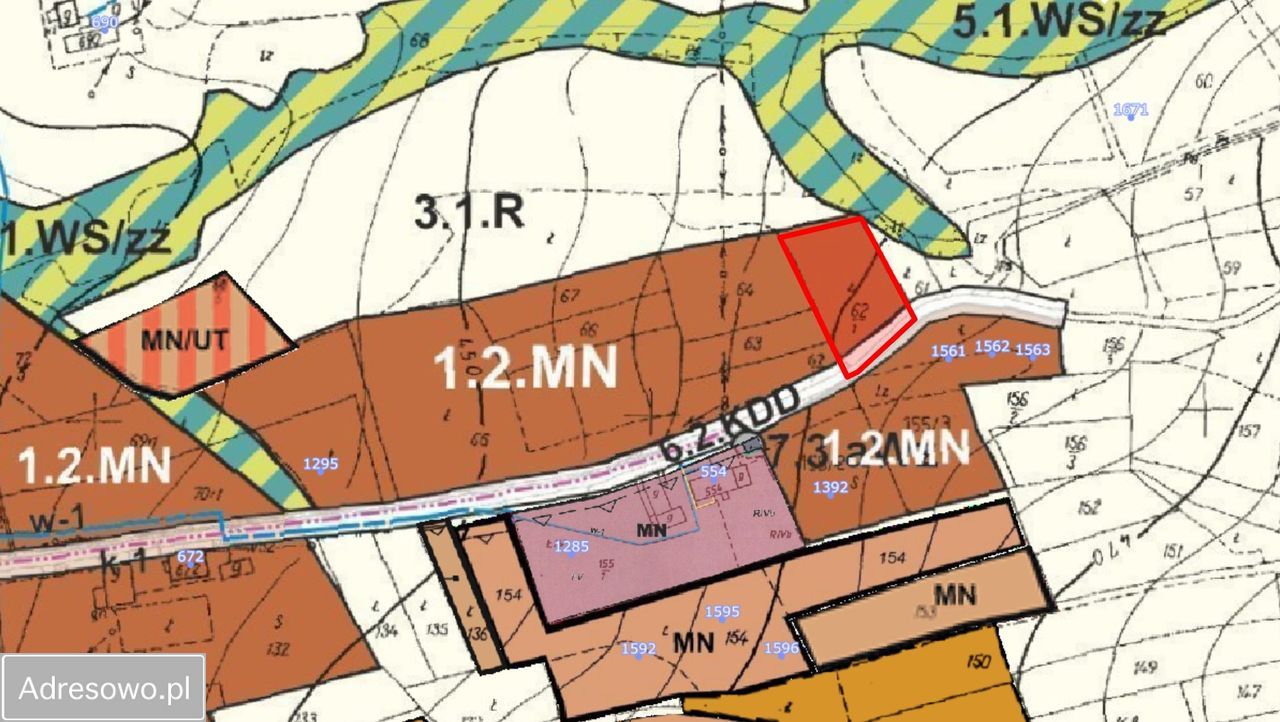Działka budowlana Słopnice. Zdjęcie 2