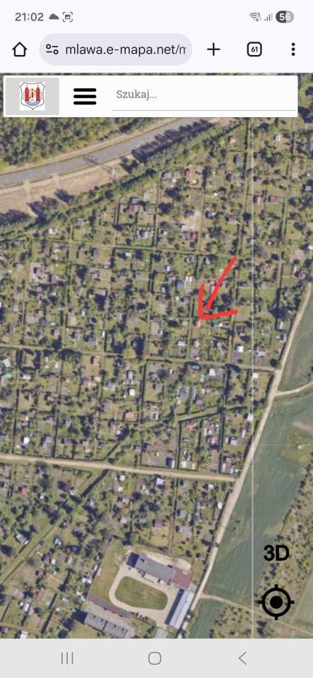 Działka rod Mława, ul. Wójtostwo. Zdjęcie 2