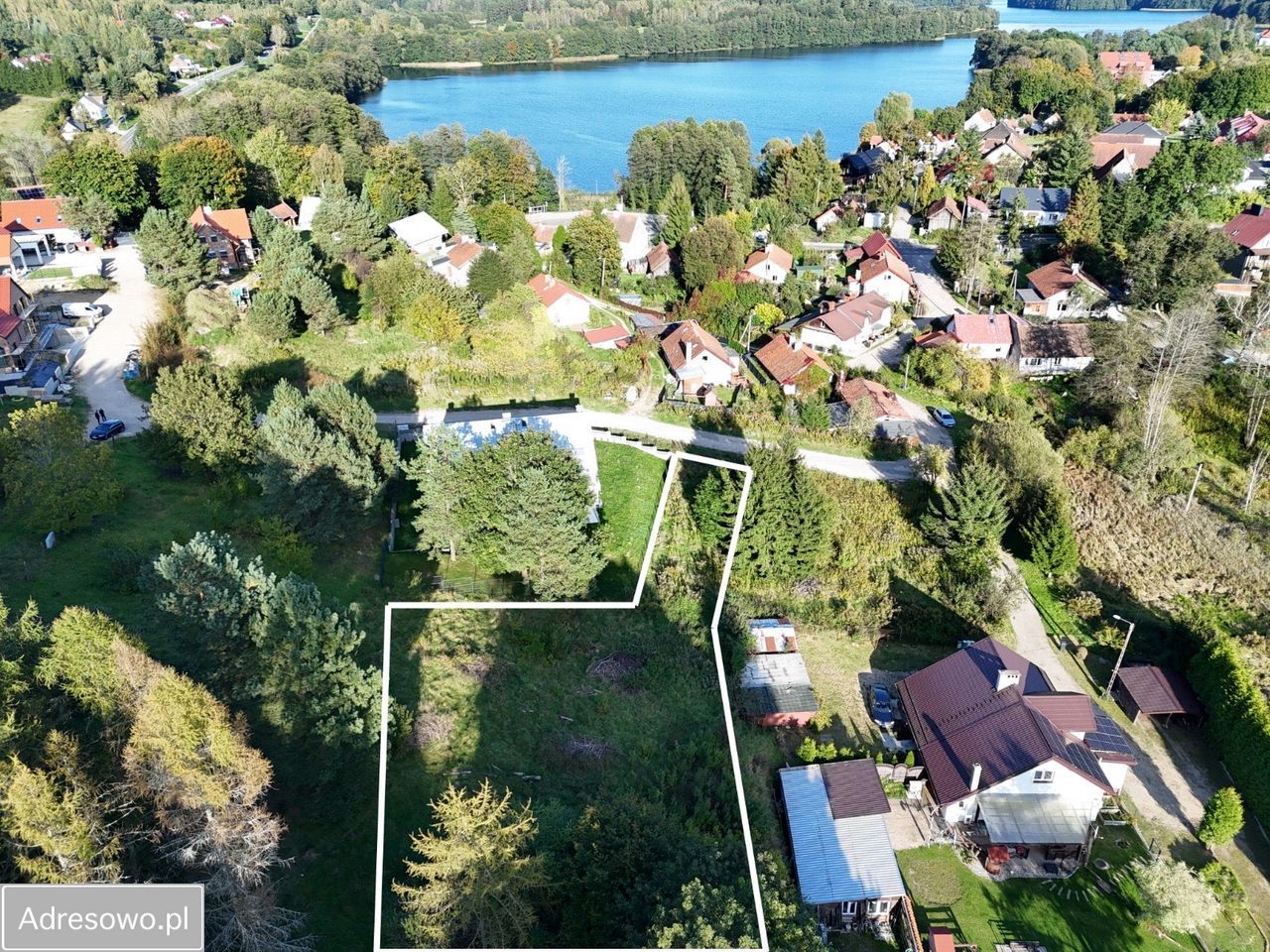 Działka budowlana Łupstych