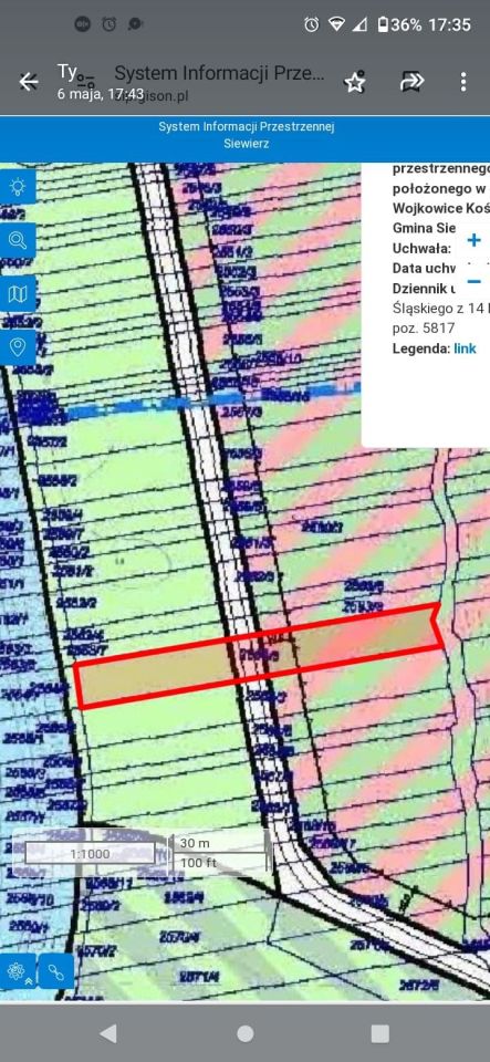 Działka rekreacyjna Wojkowice Kościelne. Zdjęcie 2