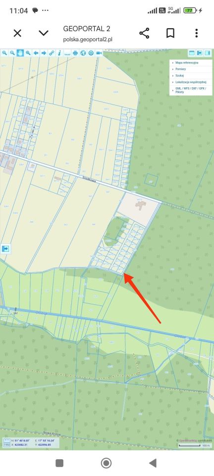 Działka budowlana Czekanów, ul. Środkowa. Zdjęcie 5