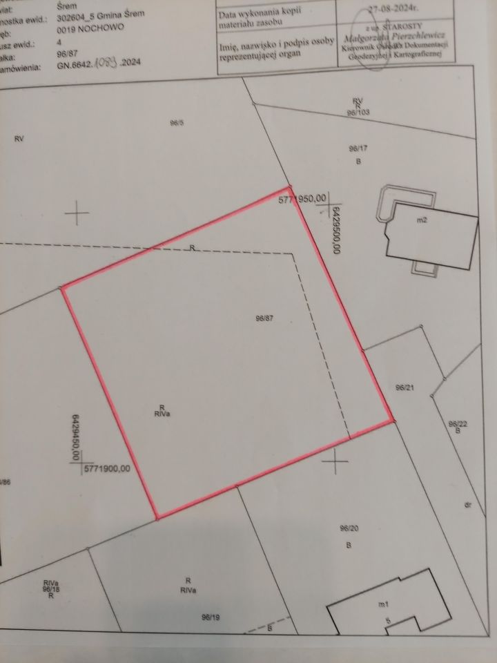 Działka budowlana Nochowo, ul. Letnia. Zdjęcie 1