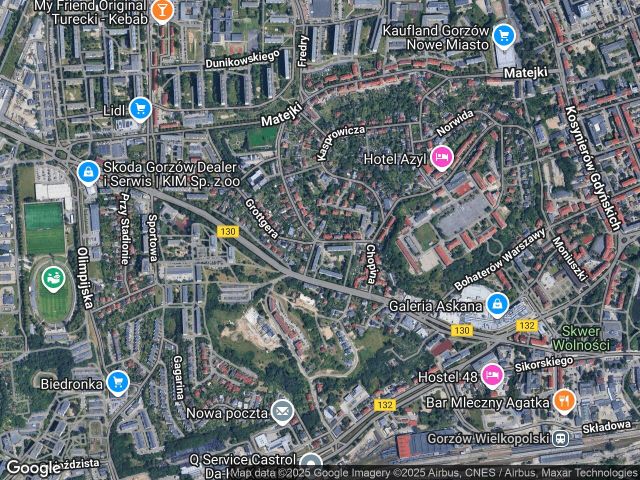 Mieszkanie 1-pokojowe Gorzów Wielkopolski, ul. Adama Asnyka. Zdjęcie 1