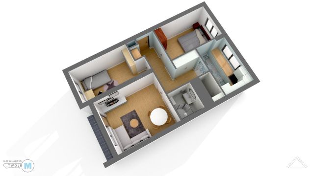 Mieszkanie 3-pokojowe Kielce KSM, ul. Daleka. Zdjęcie 16