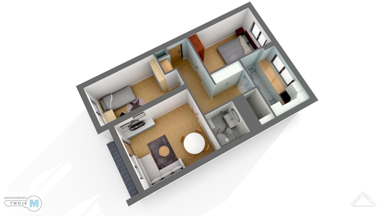 Mieszkanie 3-pokojowe Kielce KSM, ul. Daleka. Zdjęcie 16