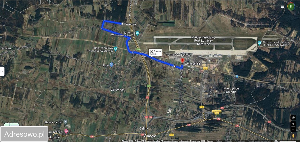 Działka inwestycyjna Ożarowice, ul. Sosnowa. Zdjęcie 4