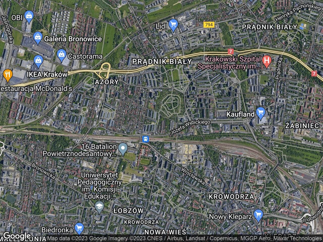 Garaż/miejsce parkingowe Kraków Łobzów, ul. Józefa Wybickiego